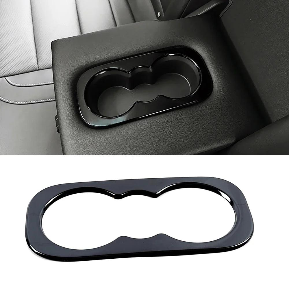 For Renault Koleos 2017-2020 Car Interior Decoration Stainless Steel Protection Frame Cover Trim Black Color For Samsung QM6