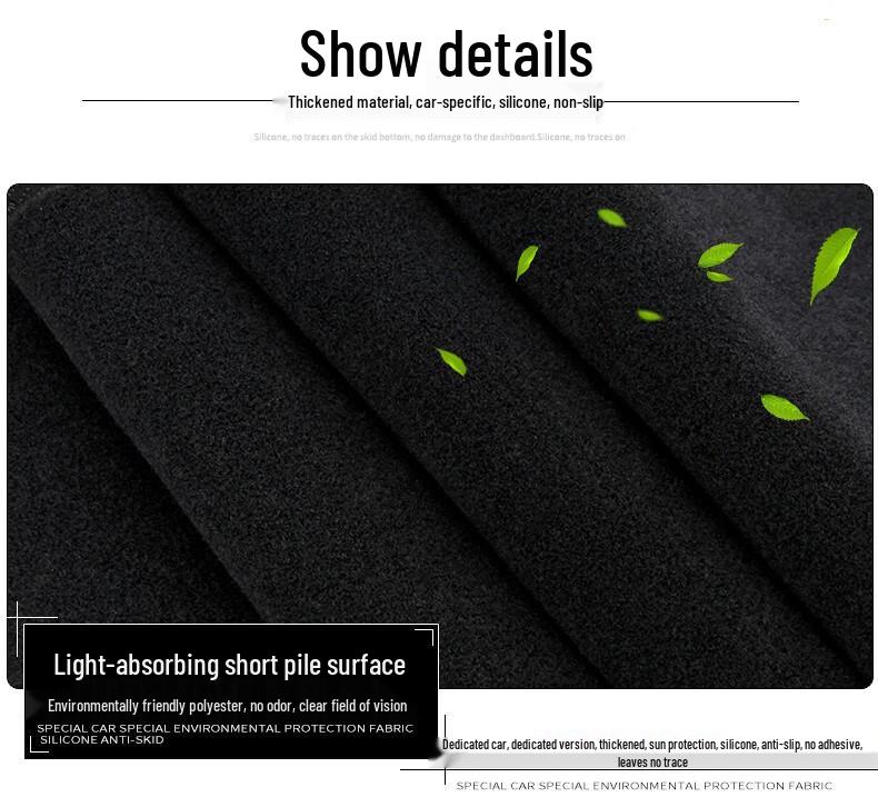 2019 Baojun RM5 Armaturenbrett Blendfreies Sonnenschutzpolster
