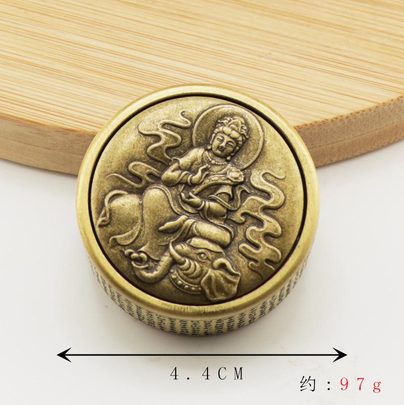 Metal Zen Buddha Gyroscope Fidget Spinner Adult Anxiety Relief Toy Children's Fingertip Gyroscope Ansiedad Alivio Del Estres