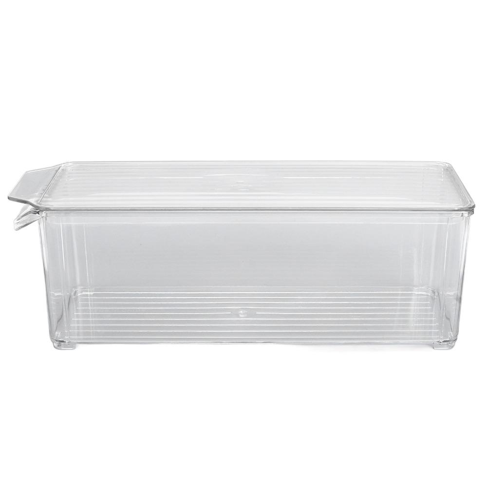 Transparent Clear Organizing Bin Plastic Storage Container Organizer Bin  Kitchen