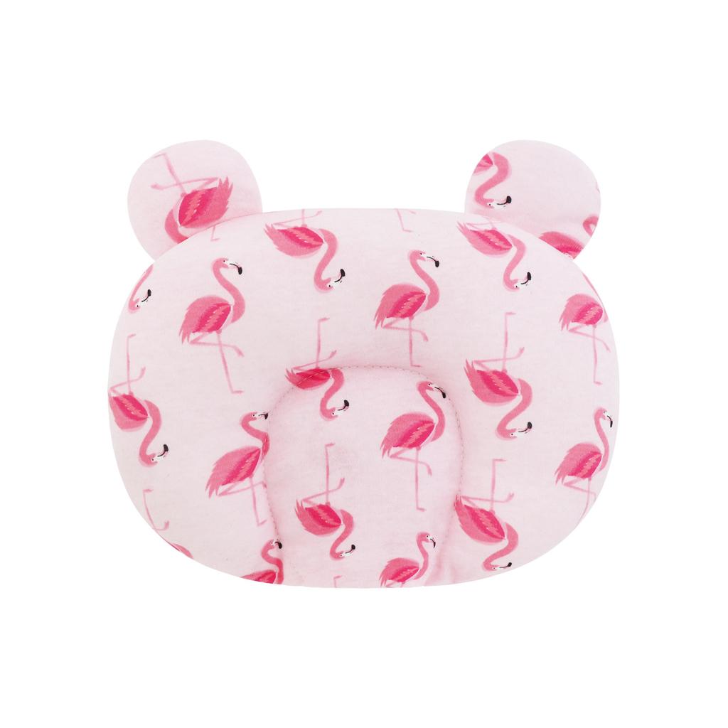 Cute Cartoon Baby Head Shaped Pillow Kawaii Bear Ears Baby Pillow Cute Round Head Shaped Pillow Soothing Sleeping Pillows