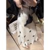 Women's White Embroidered Floral Maxi Skirt High Waist Lace Patchwork Long Skirt