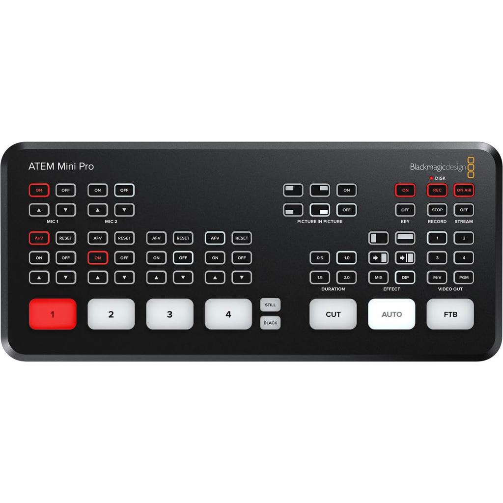 [Prodotto originale nazionale] Blackmagic Design Live Production Switcher ATEM Mini Pro SWATEMMINIBPR