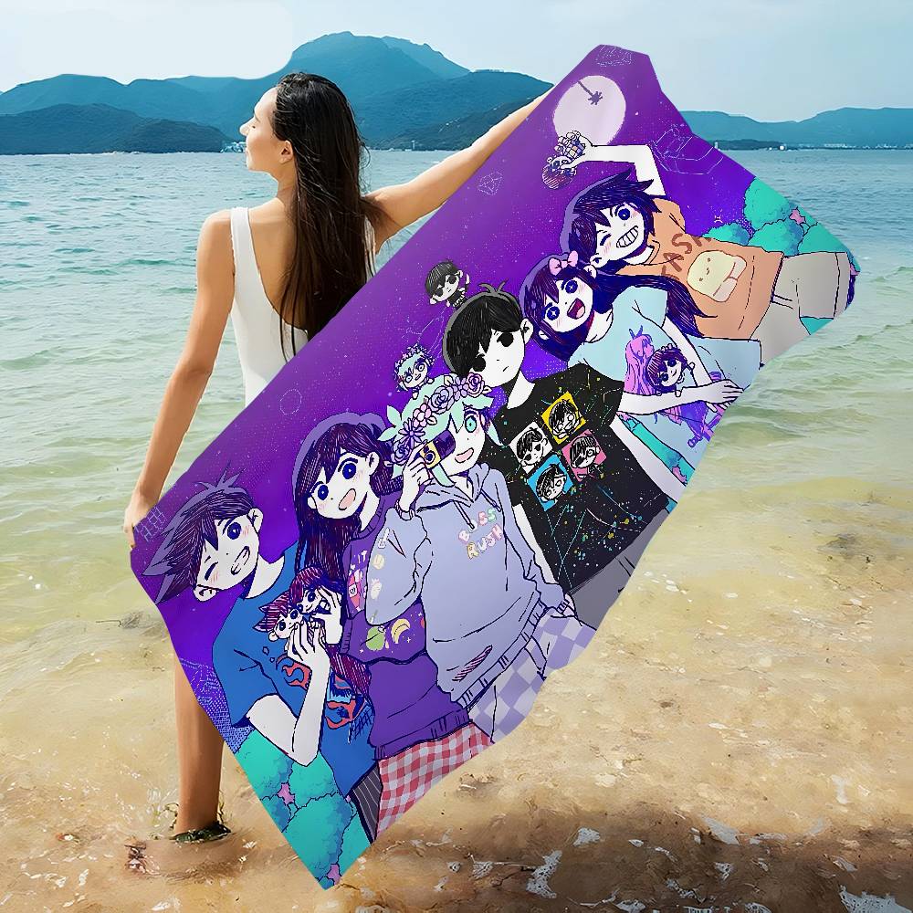 Game Omoris Microfiber Beach Towel Absorbent Quick dry Soft Yoga Swimming Resort Mountain Climbing Towel