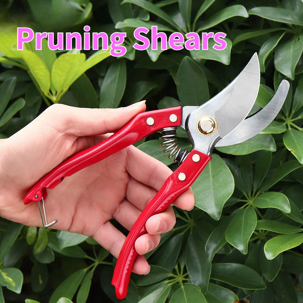 1pcs Floral Cutter Stem Thinning Tree Branch Trimming Fruit Picking SK5 Steel Heavy-Duty Horticultural Scissors Gardening Tools