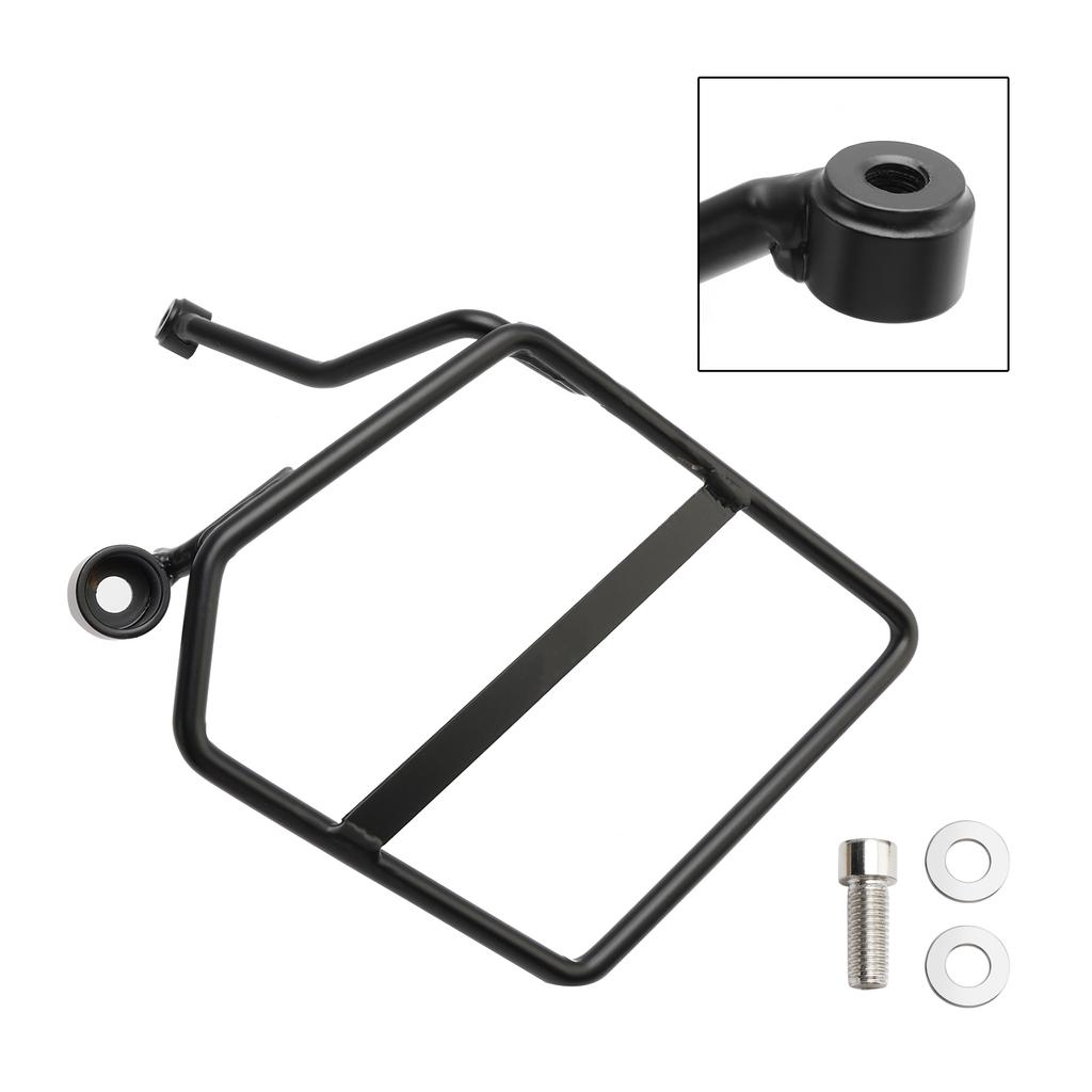 Luggage Rack Side Saddle Bag Mount Bracket Left Black For Honda Monkey 125 18-24