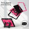Heavy Duty Shockproof Case for iPad Air 4 Air 5 Air 11 M2 M3 Rugged Protective Cover with Built In Kickstand Crossbody Strap