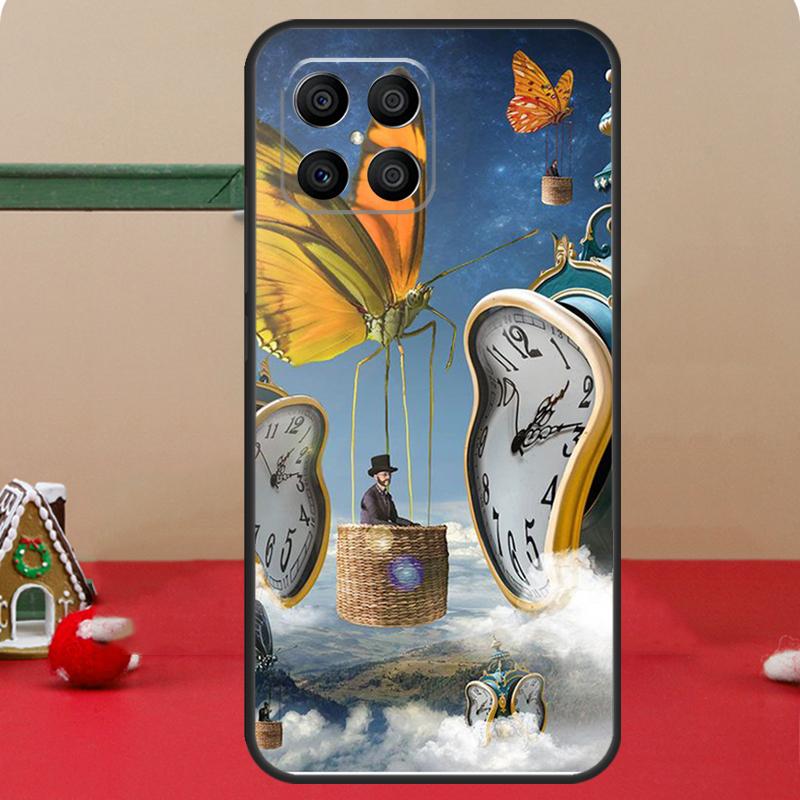 

Salvador Dali Art Case For Honor Magic 7 Lite 6 8 Pro Honor 400 200 70 90 X8c X8b X9a X9b X9c X9d Win RT Cover Honor X9a