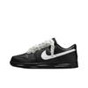 Dunk Plain Shadow Black Domain Leather Low Top Skateboard Shoes Men's Black White IO7606-010(Team471-)