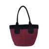 Women's Vintage Shoulder Bag Large Capacity T Elegant Suede Hobo Bag Autumn Winter Crossbody Purse Work Bags