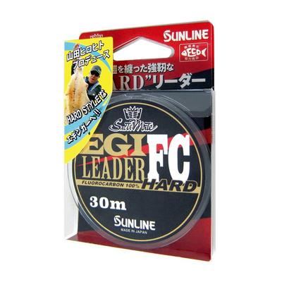 Sunline Saltimate Egi Leader FC Hard Fluorocarbon 30m 16lb Natural Clear #4