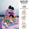 Colorful Friends Together Blanket Soft Throw Blanket For Home Bedroom Bed Sofa Travel Office Solid Christmas Blanket