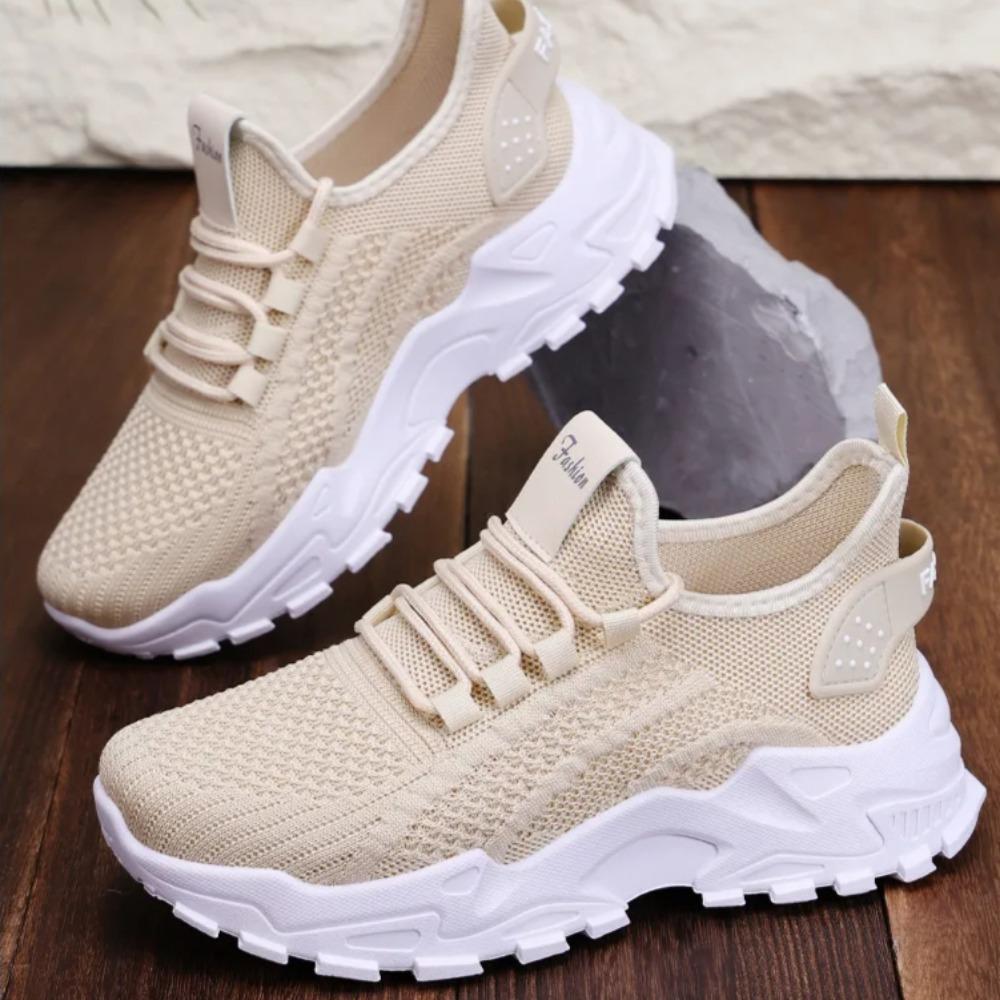 Lässige Ballerinas Sneakers für Damen Rosa Grau Mesh Bequem Tenis Feminino Damen Trainer Damen Plateau Laufschuhe