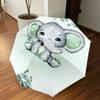 1PC Elephant Umbrella-8-Rib Reinforced, Automatic Open, Lightweight & Durable, Fashion Accessory for Outdoor, H0320