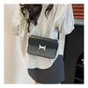 Retro Texture Small Bag Female Casual Handbag Small Square Bag Fashionable Fashionable Commuter Crossbody Bag