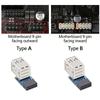 2 Port USB2.0 To 9Pin Female Motherboards Converters Adapters For PC Internal Installation