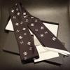 Used New Chanel Hairband Twilly Bandeau White x Black
