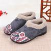 Processing Customized Old Beijing Cotton Shoes Women's Embroidery Bags Heel Middle-aged and Elderly Mao Mao Shoes Warm and Comfortable Ethnic Sty