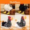 Coq en peluche avec rembourrage en coton PP, cadeau et collection pour enfants