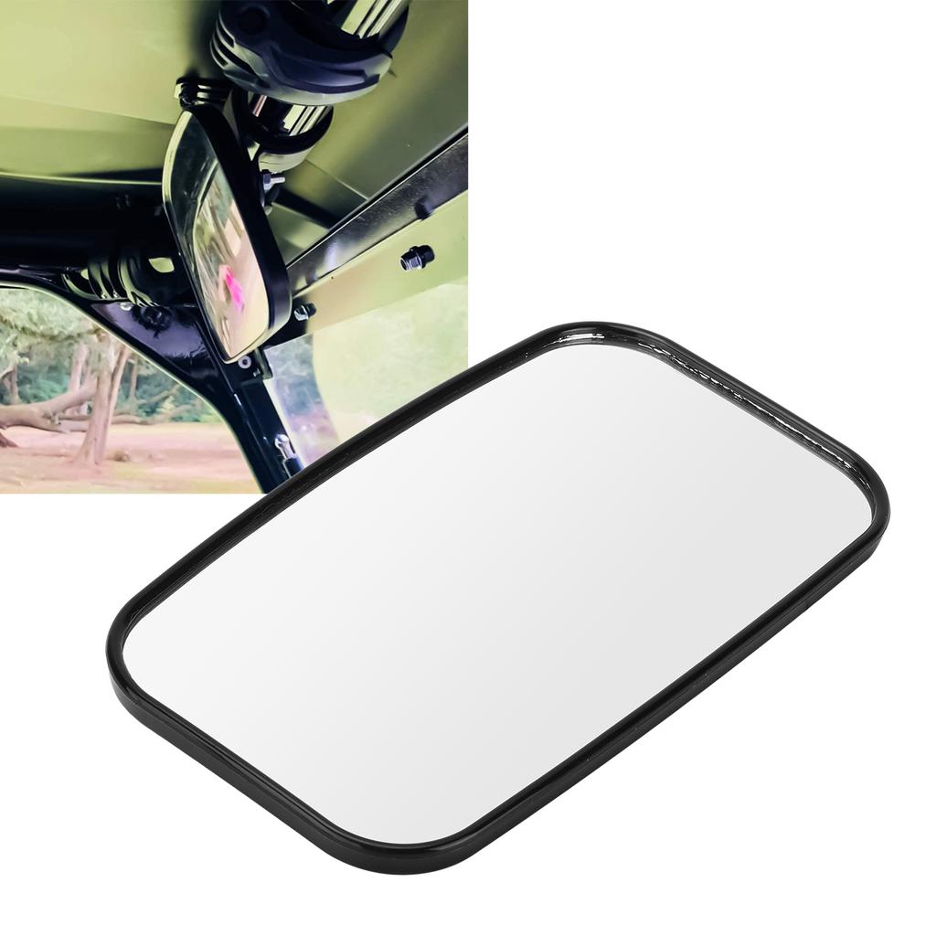 UTV Rearview Mirror Clear Panoramic ABS Glass Universal Modification for Off Road Vehicles