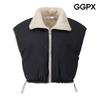 Fake Fur Quilting Reversible Vest Gpavt005f