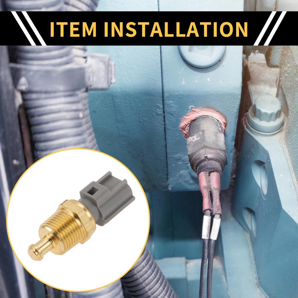 REPAIROCK Passer Ford Mustang Temperatursensor 1996-2017 Temperatursensor Girkassesensor Nr.3F1A12A648AA Gullfarget