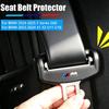 Car Seat Belt Buckle Clip Protector Cover For BMW X1 X2 F48 U10 U12 I5 G60 Seat Belt Silicone Inter Button Case Accessories Z111