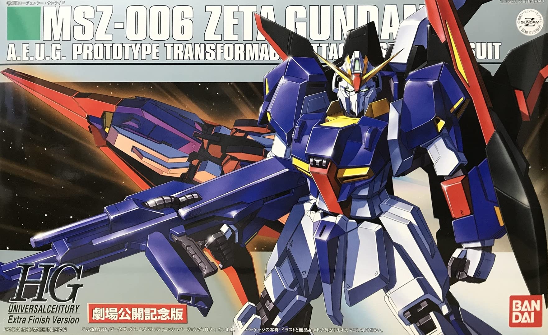 

Limited Edition to Commemorate the Theatrical HGUC Zeta Gundam Extra Finish Release 1/144 Ver.