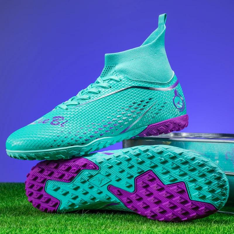 New Professional Unisex Soccer Shoes Non-slip Football Boots Outdoor Drop Shipping Futsal Match Training Sport Sport Sneakers