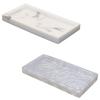 Multi-functional Storage Tray For Bathroom Essentials Marbled Texture Desktop Storage Tray