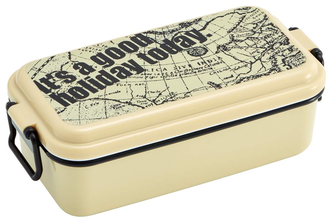 

Skater Bento Box Enamel Style Lunch Box Large Capacity World Map 800ml PEN8