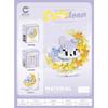 Kawaii Panda Cat Flower Moon Cartoon Building Blocks Toy Assembly Model for Girls Kids Christmas Gift