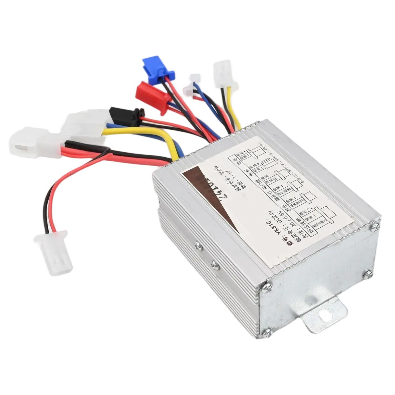 

Reliable 24V/36V Brushed Motor Controller for Electric Bicycles 350W Control Unit with User Friendly Interface DC24V