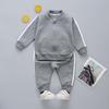 Vår Höst Baby Flickkläder Barn Pojkar Casual Jacka Byxor 2st/Set Småbarnskostym Spädbarnsoutfits Barn Träningskläder