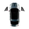 Portable Car A-Pillar Speaker Cover Treble Horn Cover Speaker Audio Frame For BMW 5 Series F10 F11