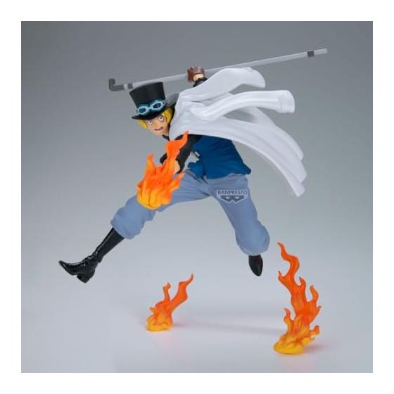 Banpresto Sabo One Piece Action Figure BATTLE RECORD COLLECTION SABO 12cm BP29651P Multicolor Collector Figure Perfect for Anime Fans
