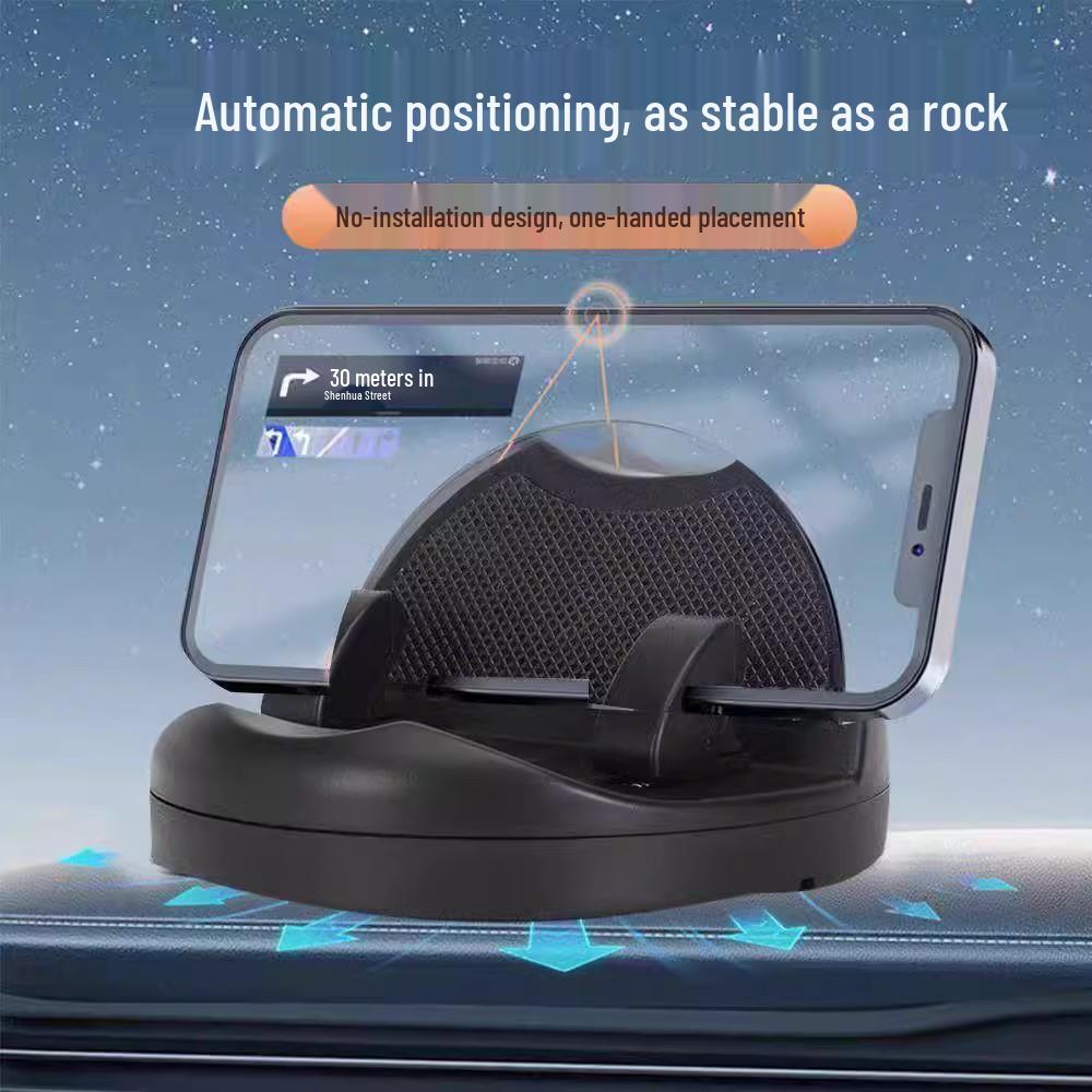 

Automatic Clamping Car Phone Holder with Rotatable Navigation and Parking Number Display
