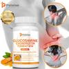 Pslalae - 2100mg Glucosamin Chondroitin Curcumin MSM Komplex Kapseln - Gelenk- und Knochengesundheit