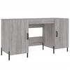 Desk Grey Sonoma 140x50x75 cm Particleboard