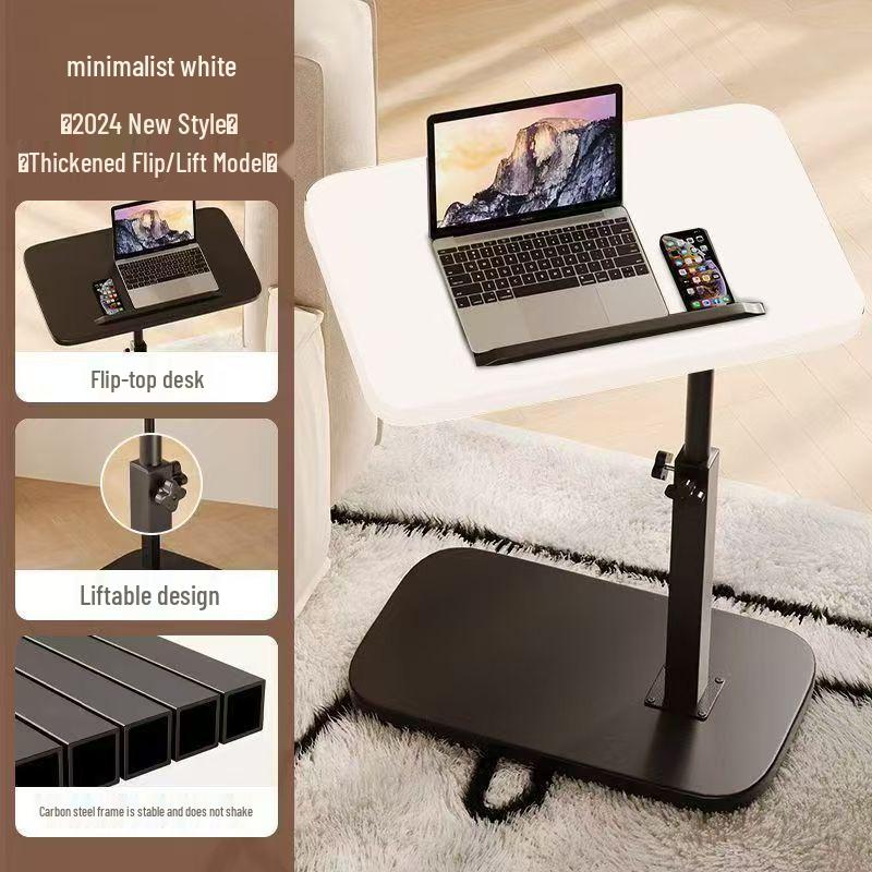 Compact Folding Side Table for Bedroom or Living Room