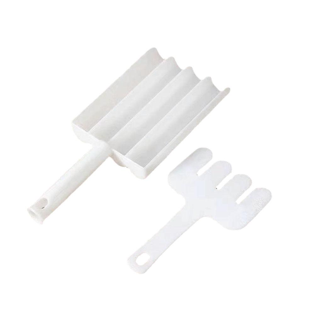 4 Rows Meatball Maker Plastic Non-Stick Meatball Maker for Fried Fish Beaf Meat Making Balls Kitchen Gadgets Cooking Accessorie