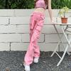 Fashion Multi-Pocket Casual Cargo Pants Female Clothing Wide Leg Spring Autumn Safari Style High Waist Drawstring Basic Trousers