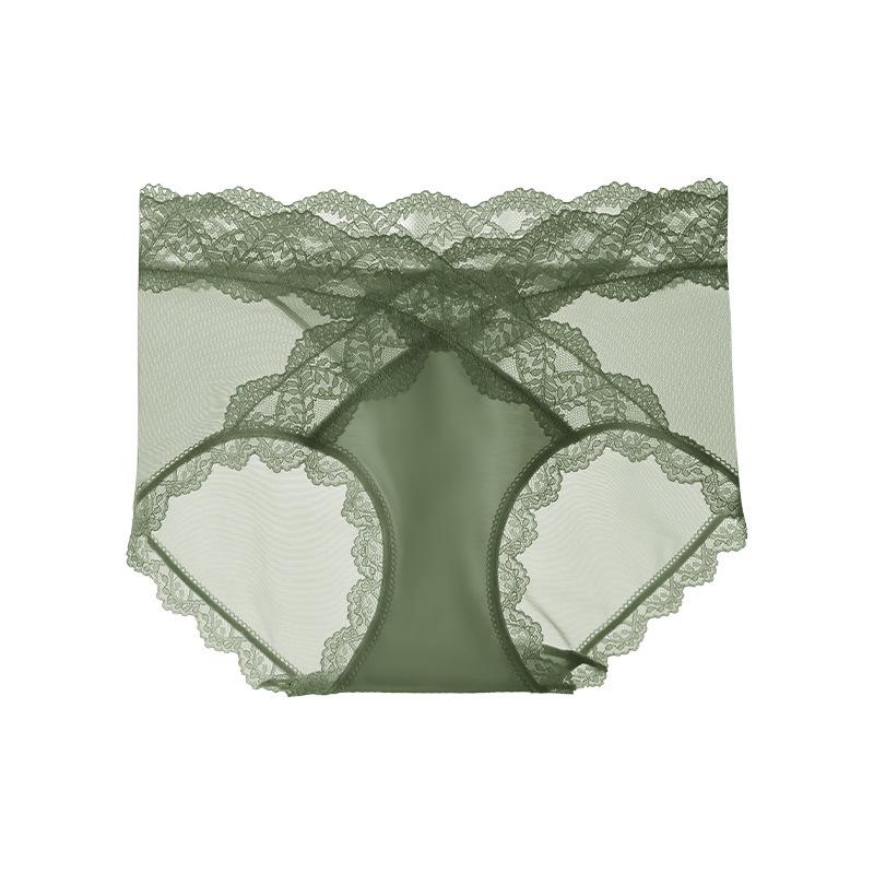 

Кружевные бесшовные трусики с контролем живота - Дышащее, Подтягивающее бедра, Формирующее тело женское нижнее белье L (105-125 jin)