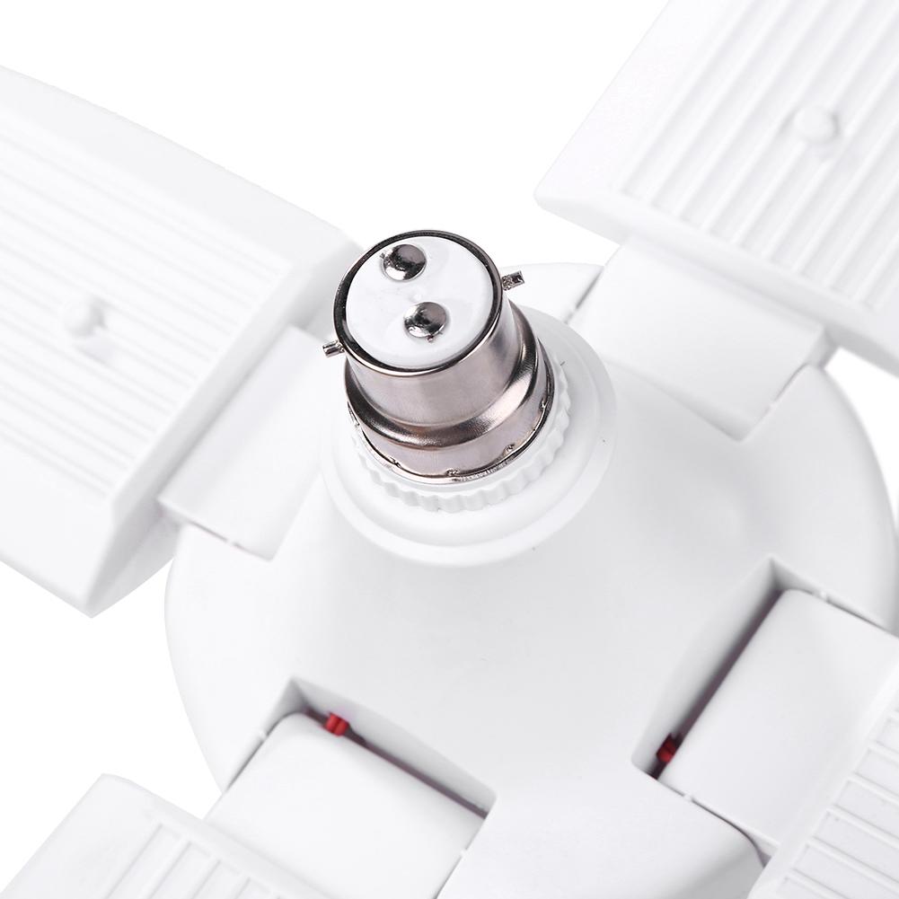 LED Garage Light 60W B22 High-quality  Multi-function Deformable Fan Blade Angle Adjustable Home Ceiling Lamp