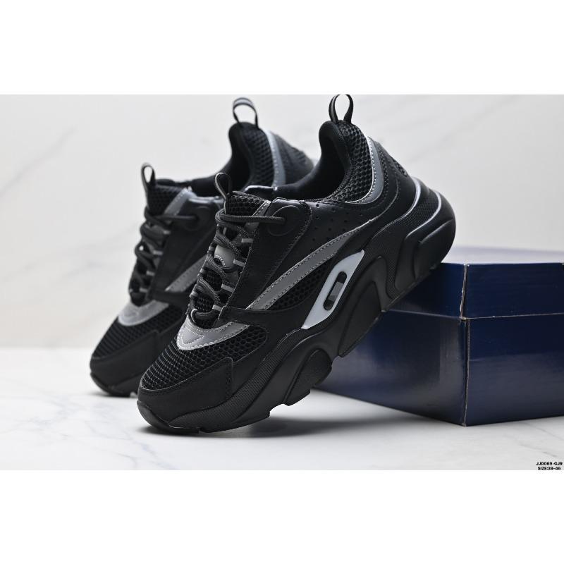 Herrenschuhe B Schuhe Herbst Rindsleder Gestrickt Modetrend Vielseitig Sportschuhe Freizeitschuhe