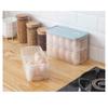 Eier Aufbewahrungsbox mit Deckel Küche Kühlschrank Eierbox Eierhalter Eier Aufbewahrungsbox Kühlschrank Eier Organizer 20 Fächer Eierbehälter