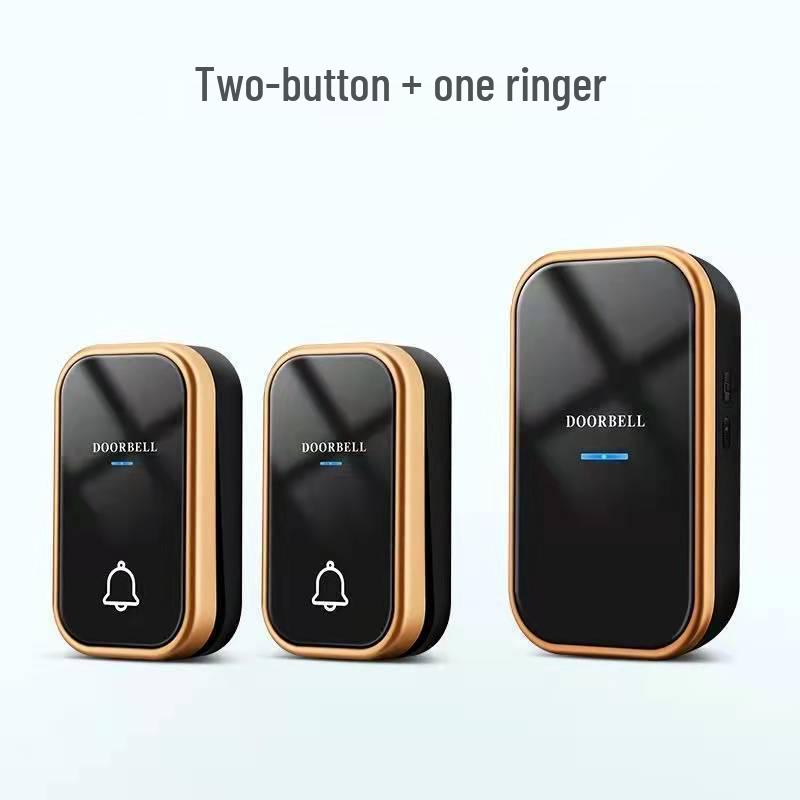

Бездротовий дверний дзвінок без батарейок: Водонепроникний, Далекобійний, Розумний Дзвінок для Дому чи Офісу.