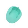Thickened Green Plastic Commode with Lid & Handle for Pregnant Women - Large Slope Urine Collector for Bedridden Use at Home