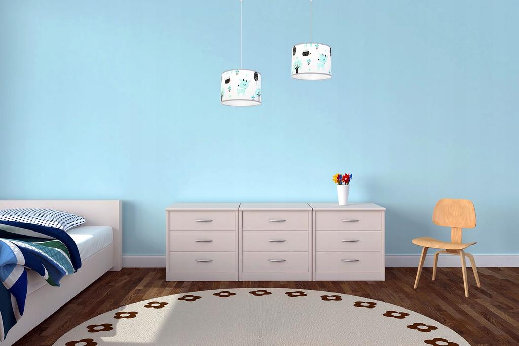 Loft Ceiling Hanging Lamp For Children, Led Lampshade
