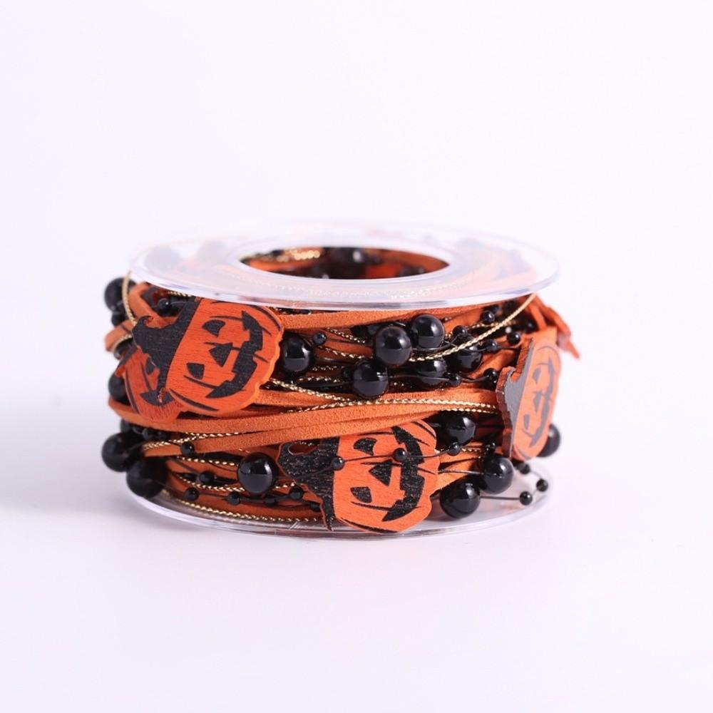Ghost Halloween Decorative Ribbon Beads DIY Ribbon Strips  Party Decor